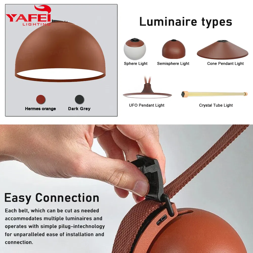 Wholesale Indoor Decorative Modern Design System Adjustable LED Belt Lamp Minimalist Lighting