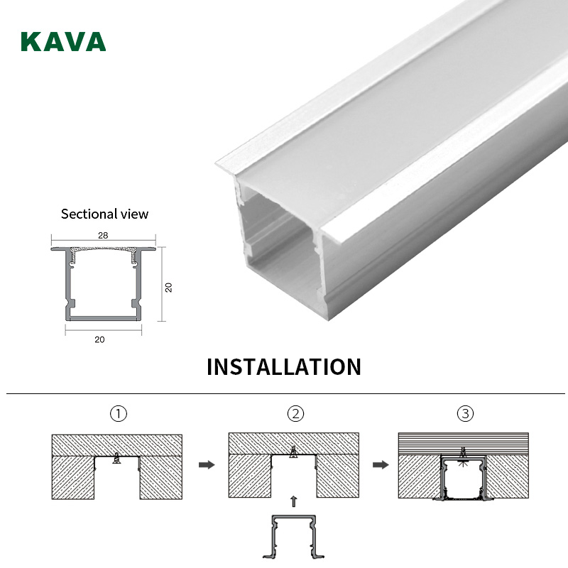 Minimalist Style Long Strip Kitchen Hotel LED Light