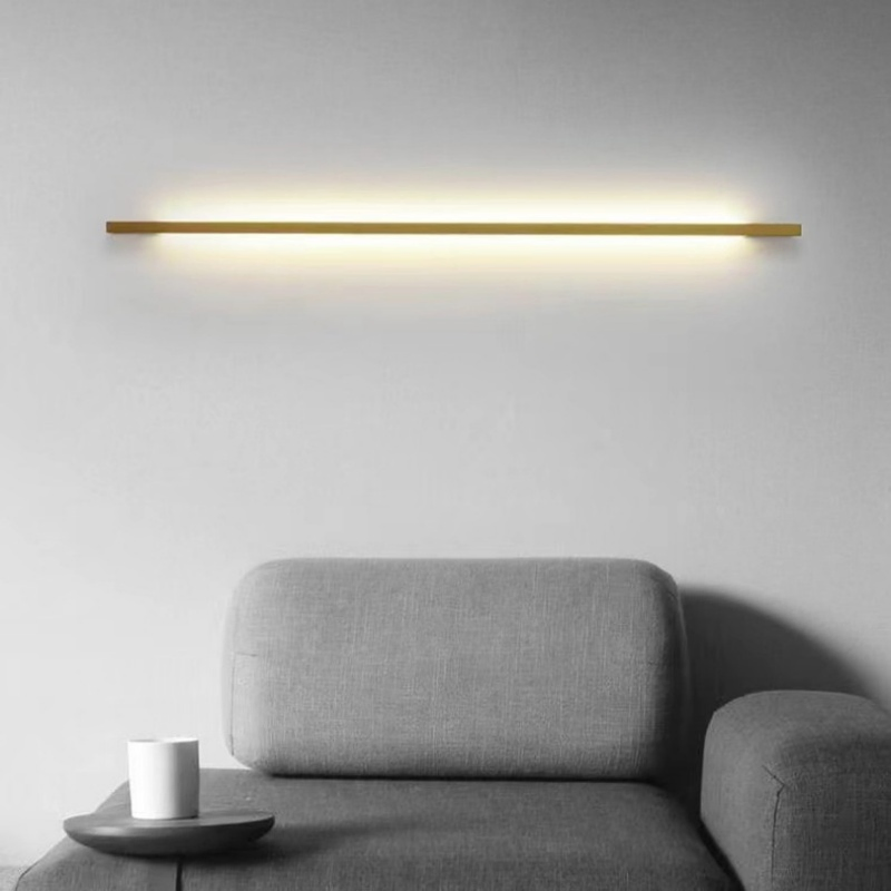 Modern Minimalist LED Linear Wall Lamp for Corridor Bedroom Bedside Living Room Iron Wall Light Lighting (ZY-XT041)