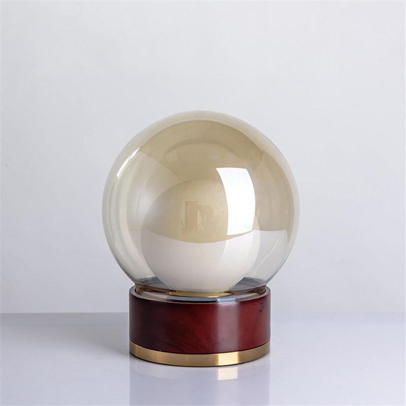 Modern Nordic Fashion Art Glass LED Table Lamp Living Room Bedroom Bedside Coffee Office Hotel Home Decor Desk Study Reading Glass Table Lamp (ZY-TB080)