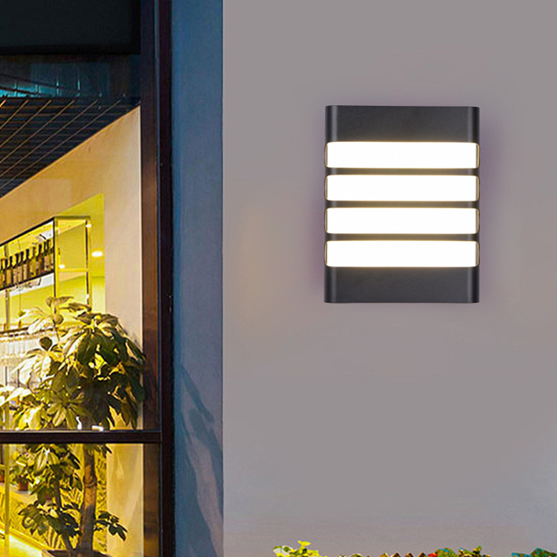 Modern Home Yard Facade IP65 Outdoor Wall Lamps Light