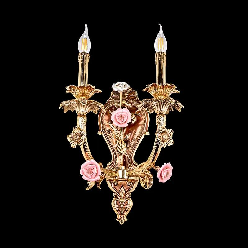 Factory Price Wholesale Antique Retro Cheap Classical Wall Light Single Bead Bedside Light Classic Wall Sconce