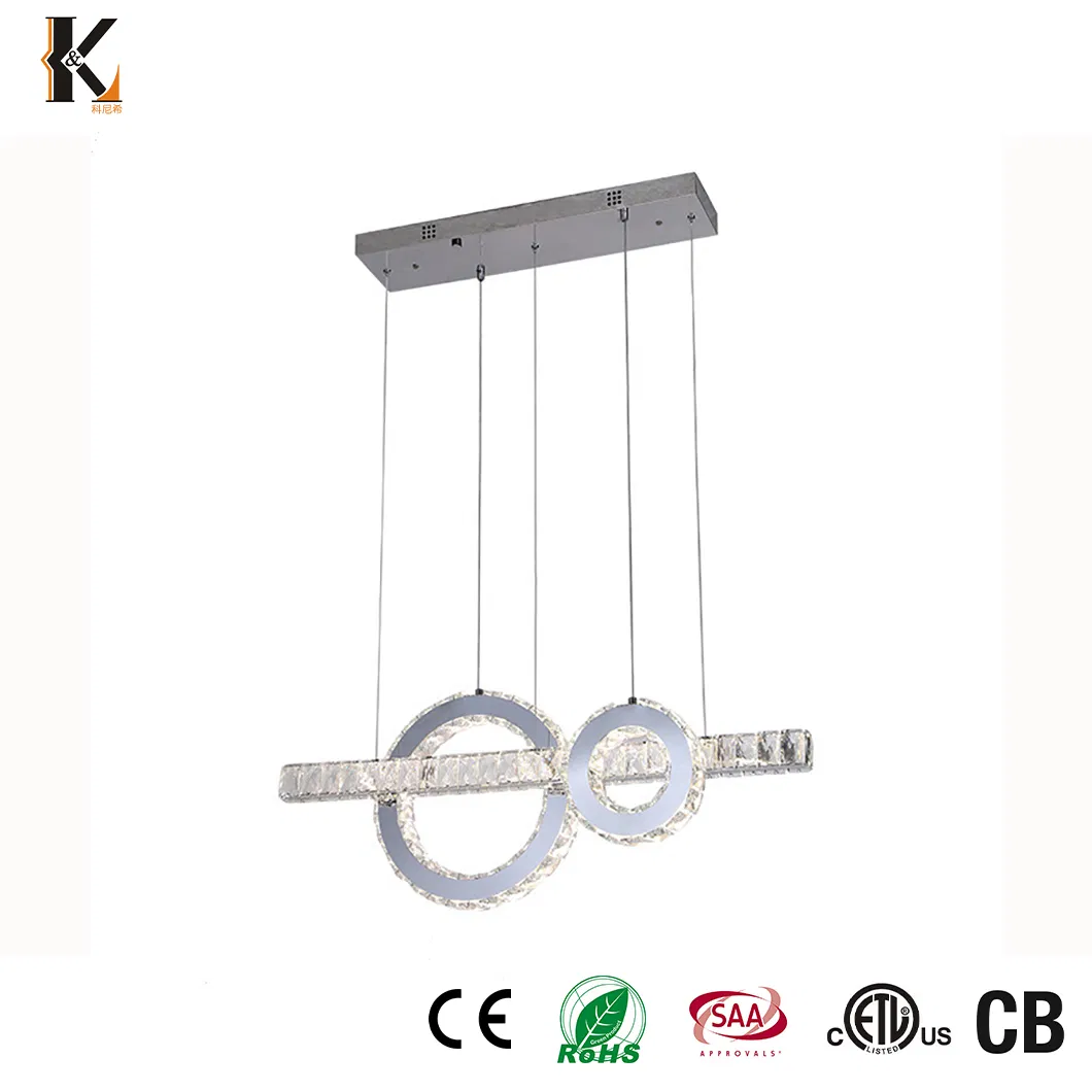 New Crystal Chandelier Factory OEM Customized China Duplex Floor Luxury Hotel Lobby Living Room Spiral Staircase Villa Decorative Chandelier