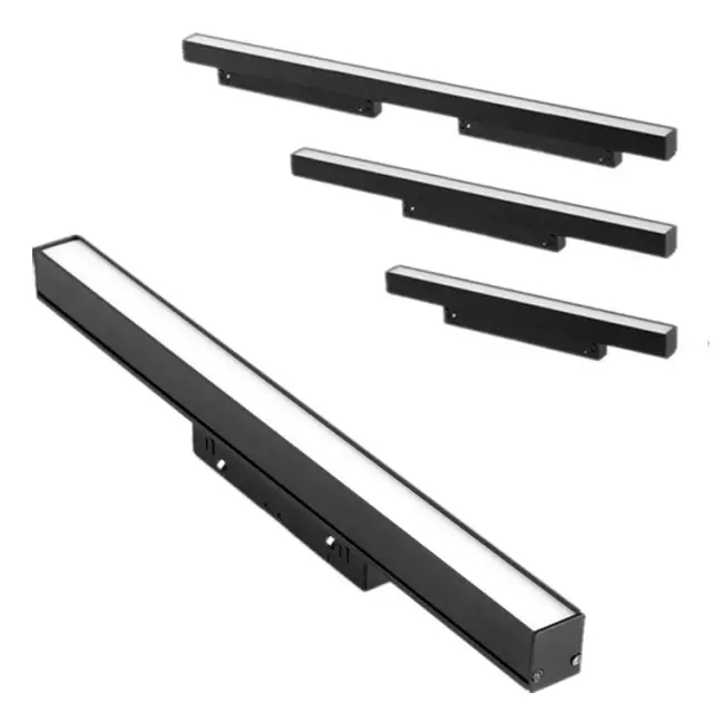 Guzhen Modern 15W Magnetic Track Lights Suspended LED Magnetic Light Track Lighting for Home Clothing Shop Store Art Gallery