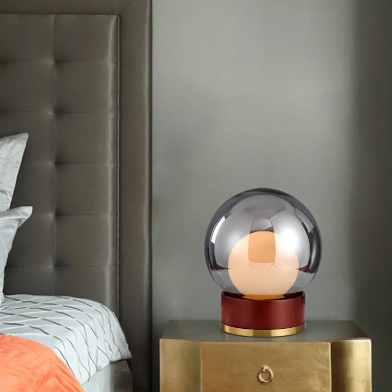 Glass Table Lamp View 2