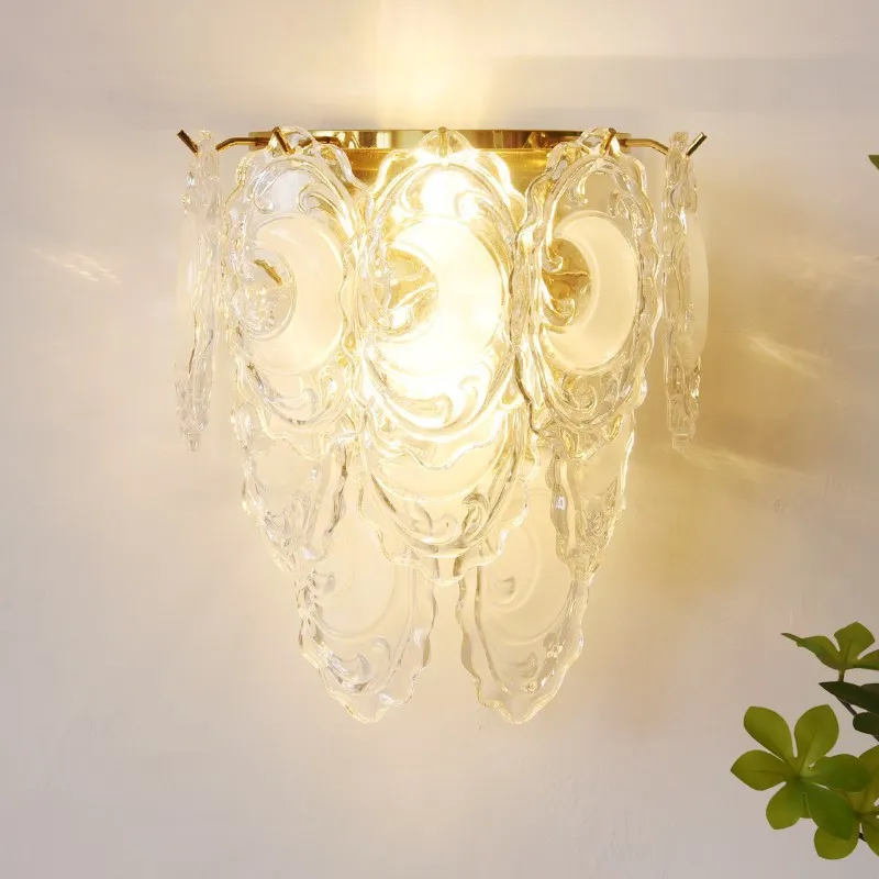 Gold Small Wall Lamp Hotel Bedroom