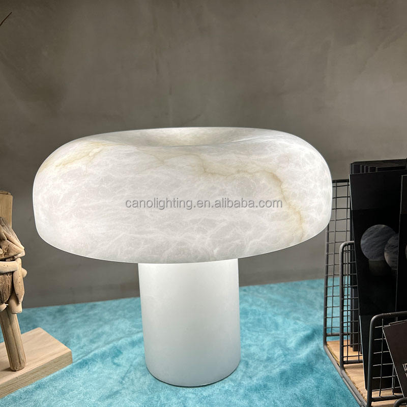 Spanish Light Luxury Modern Bedside Table Lamp Study Bedroom Sofa Designer Creative Mushroom Decorative Table Lamp