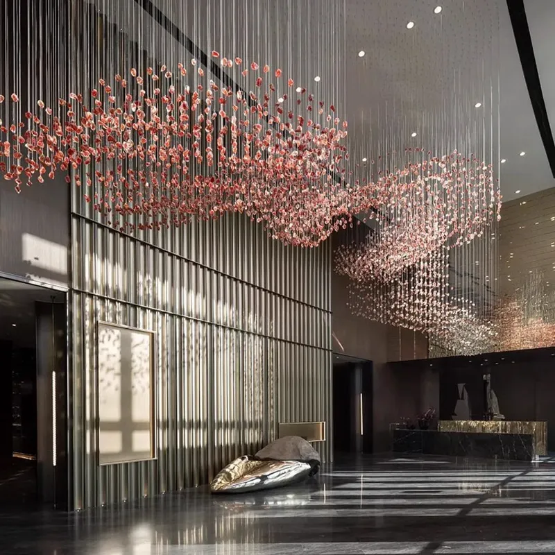 Colored Glass Lighting