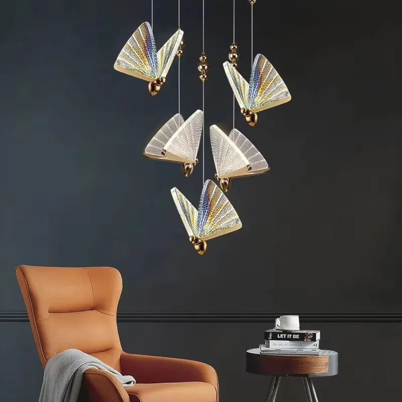 Modern Butterfly LED Pendant