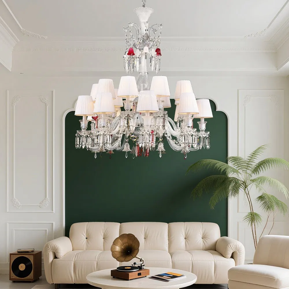 LED Ceiling Hanging Luxury Modern Crystal Chandelier for Home Hotel Living Room