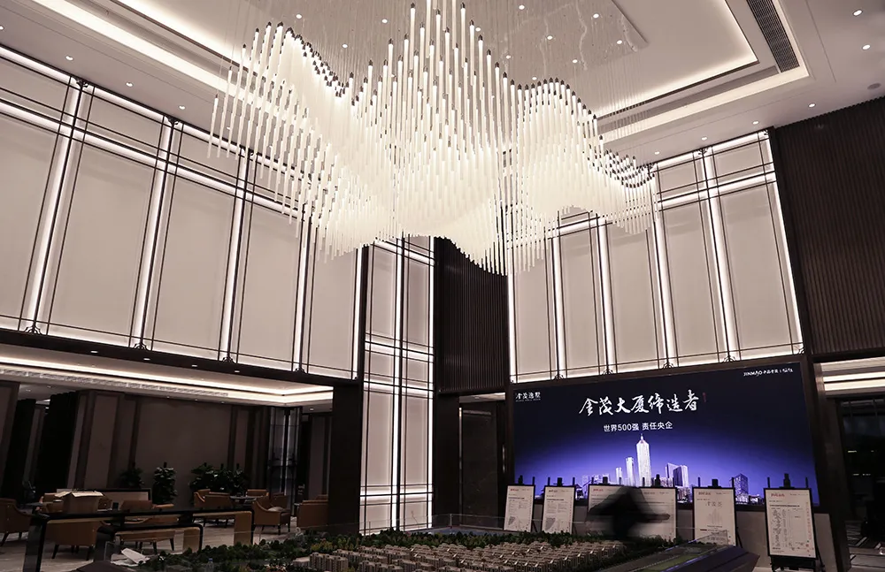 Art Glass Lighting Installation 4