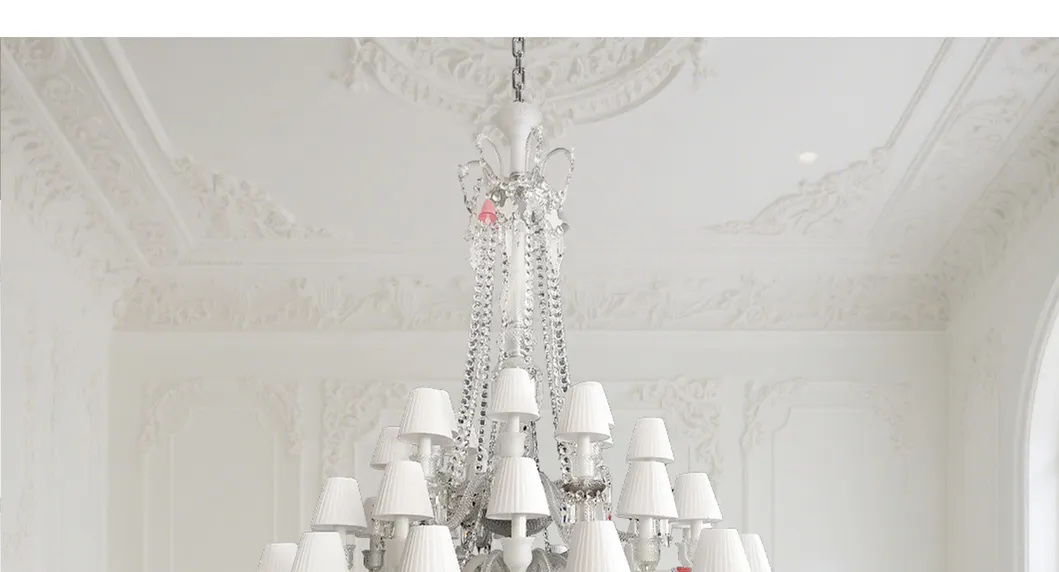 Crystal Chandelier Detail
