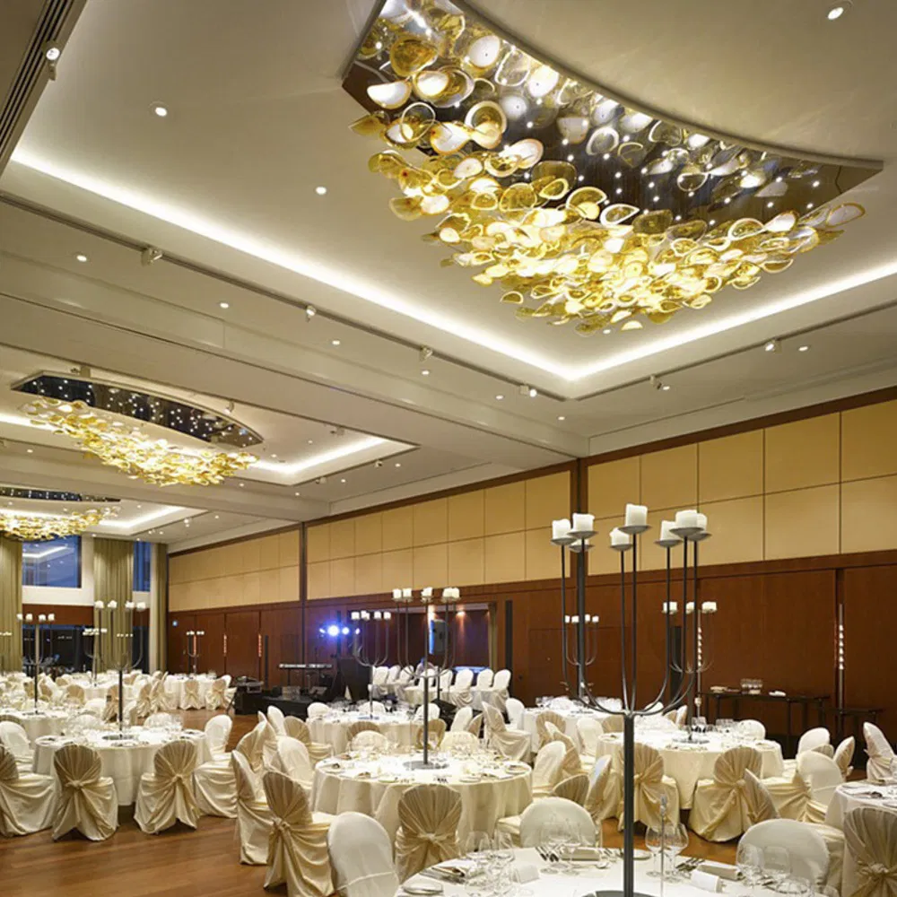 Custom Chandelier Modern Ceiling Lights Glass Luxury Large Light for Dining Room