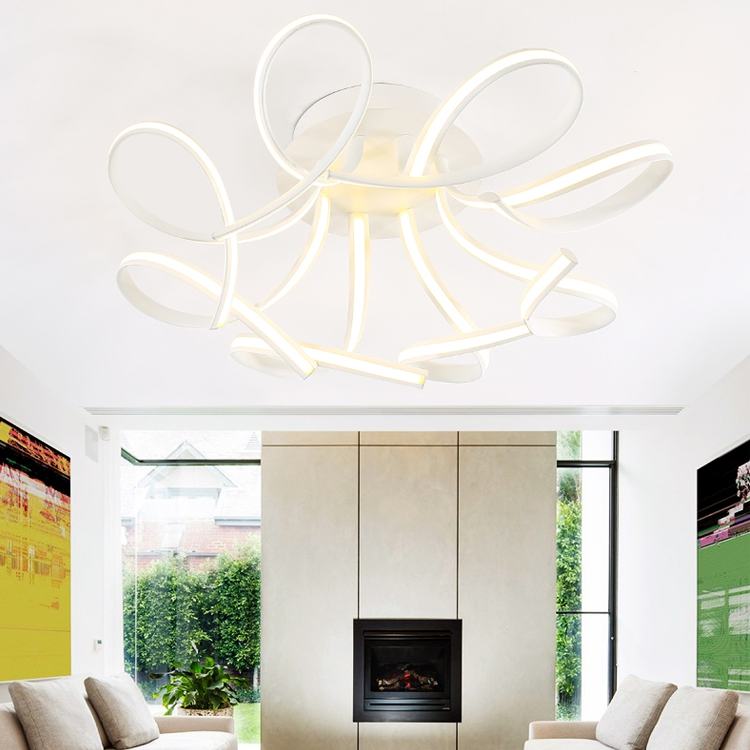 110V LED Modern Acrylic Chandelier Living Room Ceiling Light Modern Lighting Online