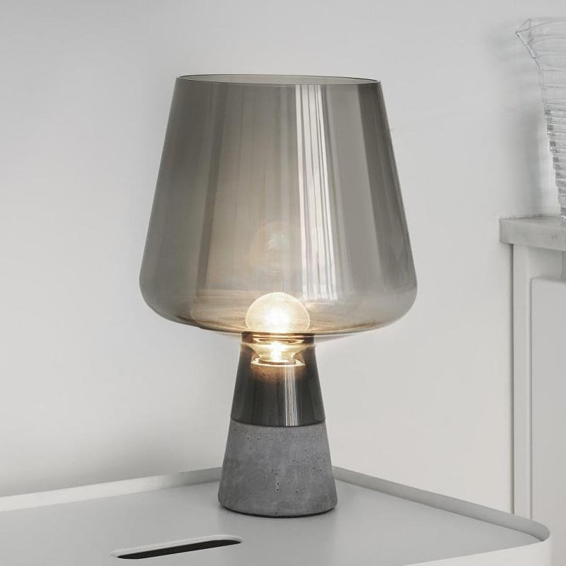 Minimalist Luxury Glass Table Lamp