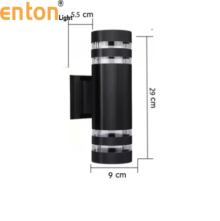 Street Wall Light Outdoor Waterproof LED E27 Bulb External Facade Decor Stairs Lights Entrance Fixture Home Decorative Wall Lamp