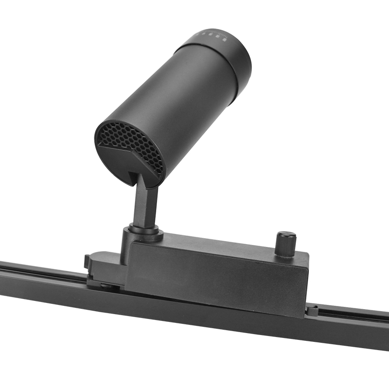 Factory Direct Sales 2022 Hot Models 30W Round Two Lines Discolor Zoom Track Light for Shop Wall Washing or Main Light