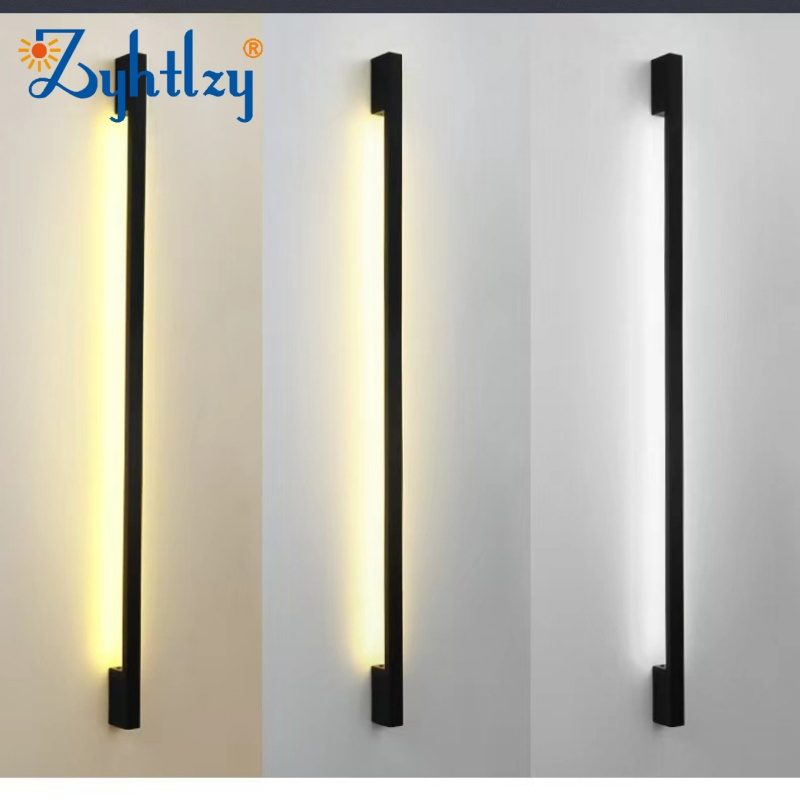 Modern Minimalist LED Linear Wall Lamp for Corridor Bedroom Bedside Living Room Iron Wall Light Lighting (ZY-XT041)