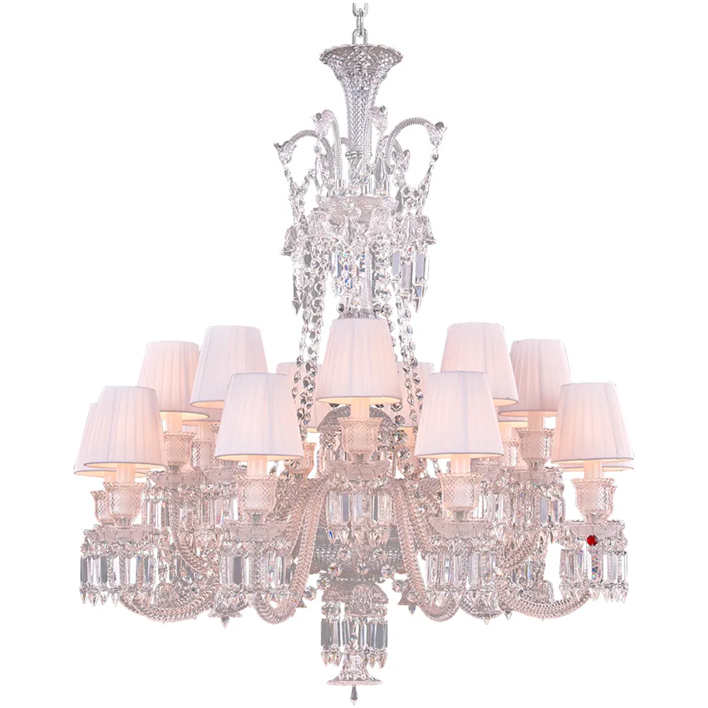 Luxury Villa K9 Crystal Chandelier Household Dining Table Interior Decorative Lamp Customizable