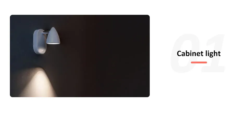 LED Bedside Wall Lamp Detail 2