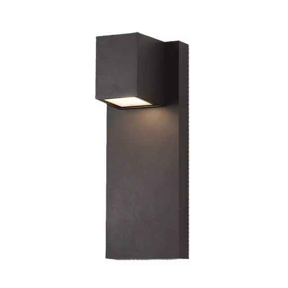 Hotel Lighting Solutions Hospitality Outdoor Exterior Waterproof Anti Rust Wall Sconce with Integrated LED Downlight