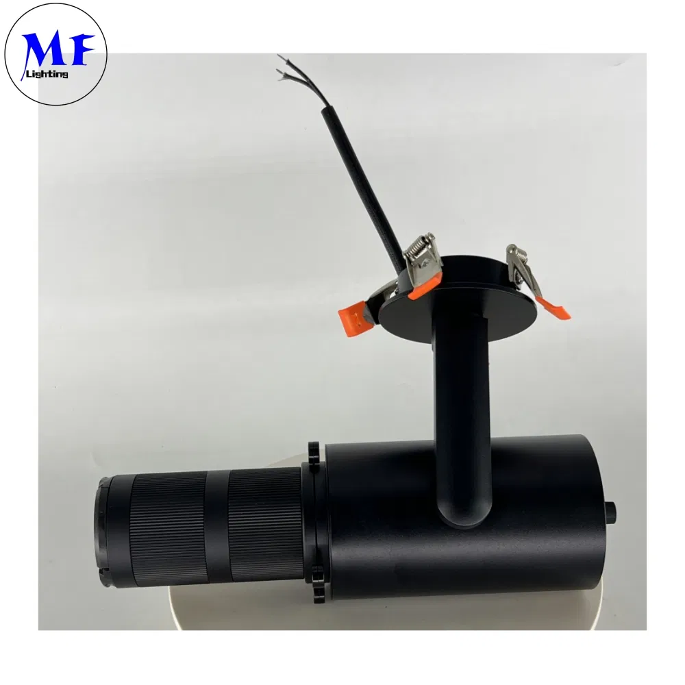 16years Manufacture Smart Dimming CCT Power Control Indoor Track Lighting 97 High CRI 10W 28W 37W 2/3/4/6 Wires Surface Mount Lamp LED Gobo Projector