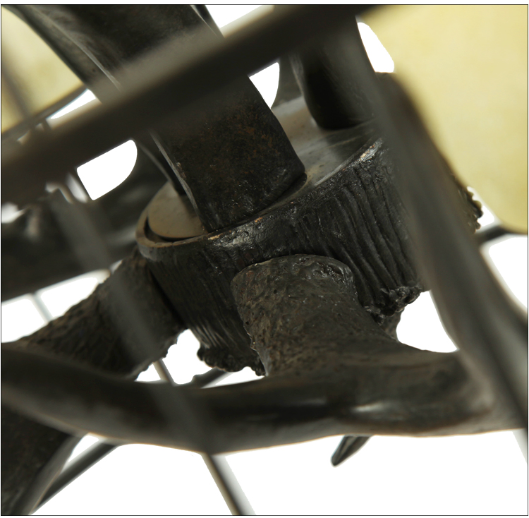 Antler Dining Room Light Cage Chandelier Lighting for Indoor Home (WH-AC-28)