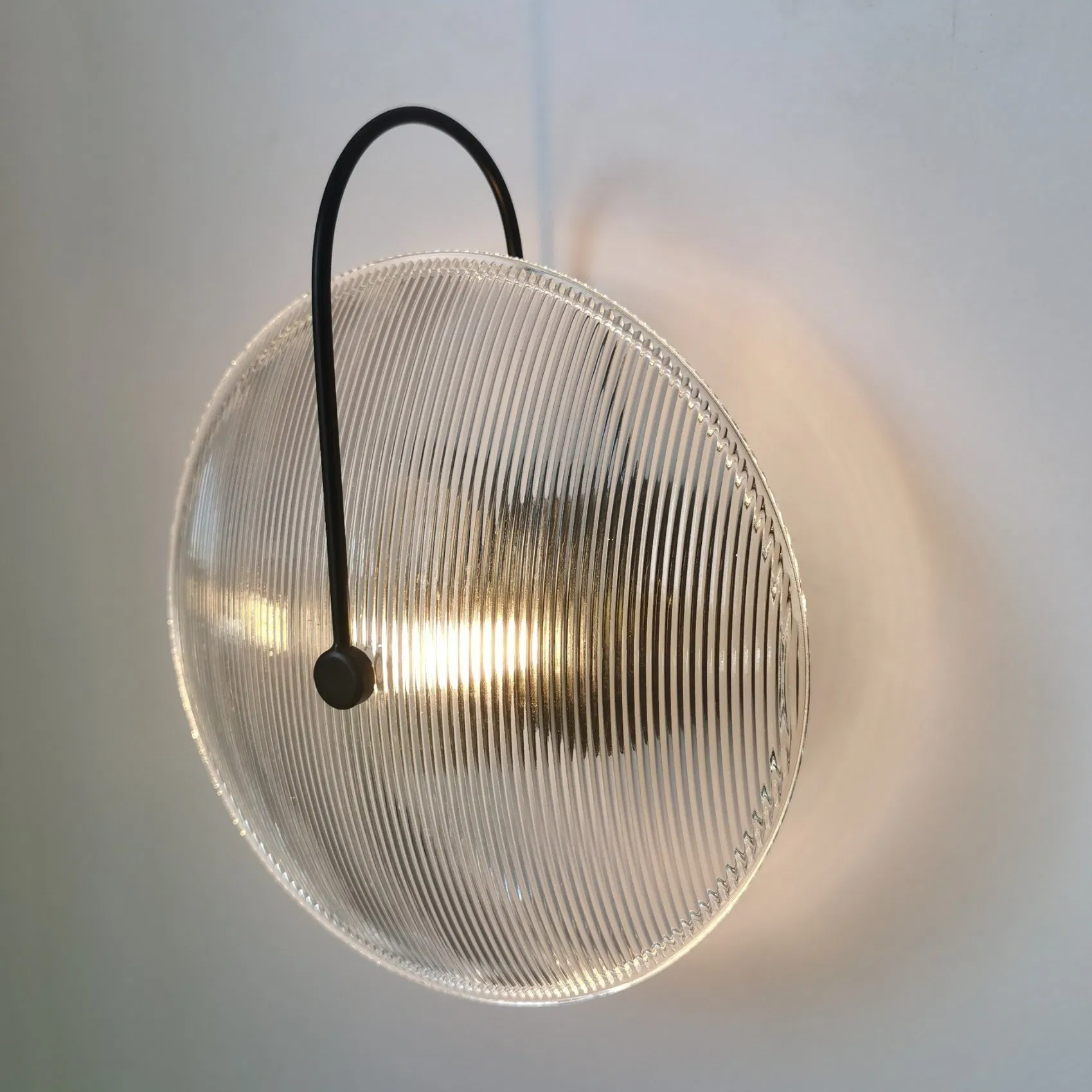 Zy Custom Nordic Modern Simple Luxury Hotel Restaurant Marble LED Glass Sconces Wall Lamp