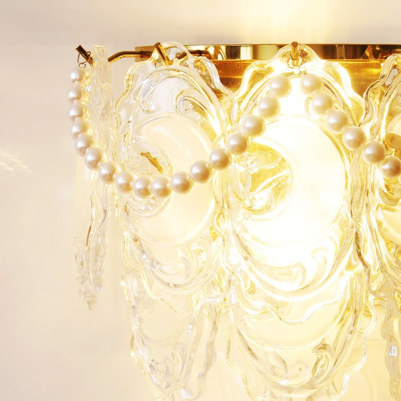 Indoor Wall Lights Hotel Bedroom Gold Small Wall Lamp Plug in Wall Sconces Bedside Decor Modern