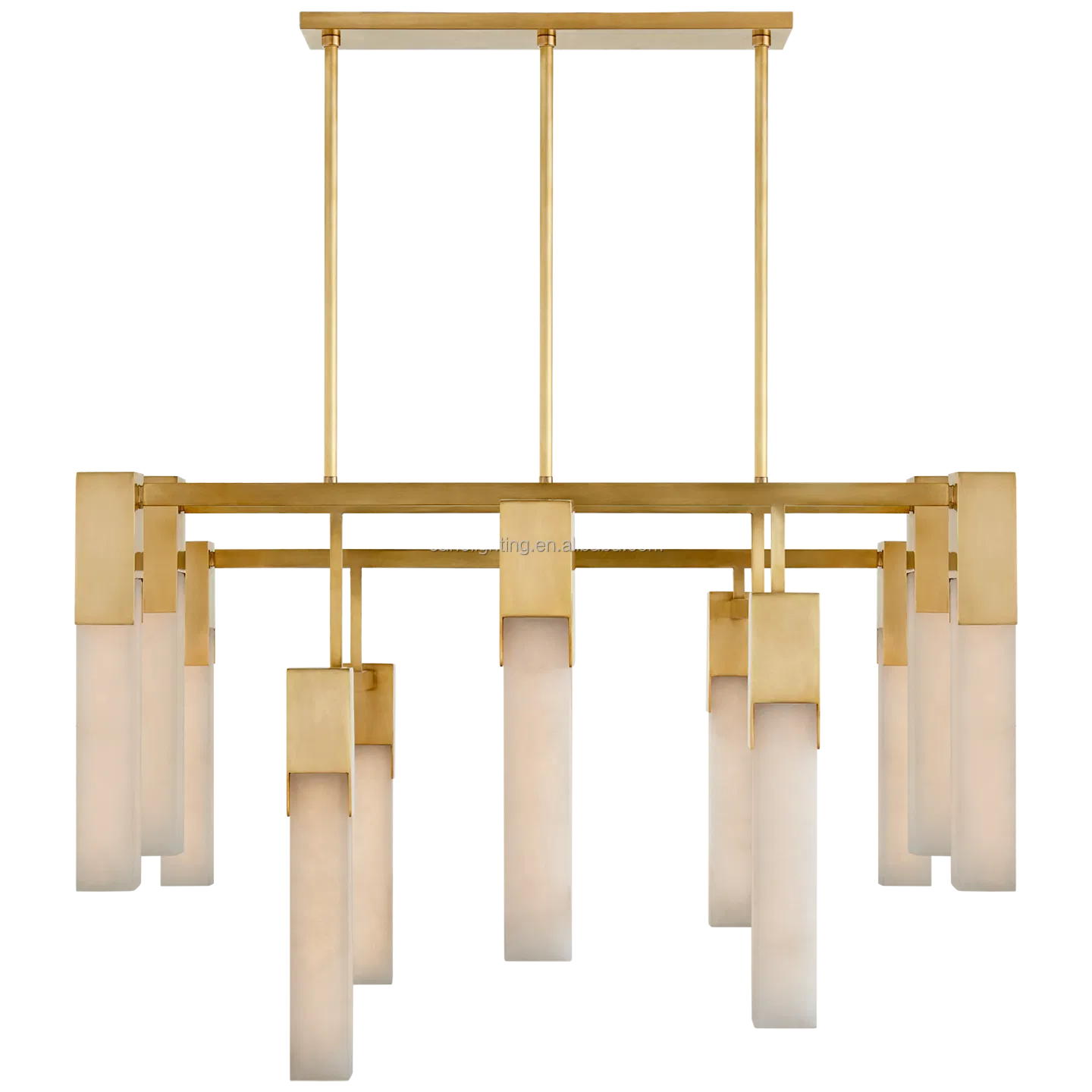 Indoor Marble Stone Hand Carved Brass Alabaster Wall Light Wall Sconce