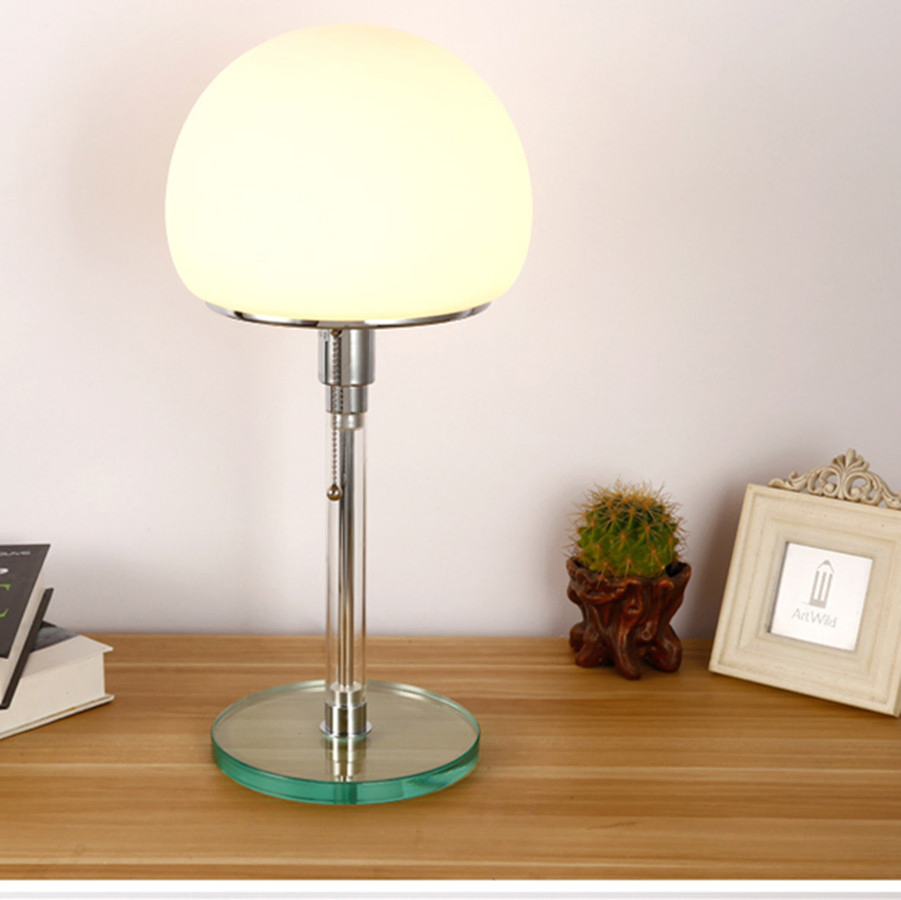 Designer Lighting Replica Wilhelm Wagenfeld Wg24 Bauhaus Table Lamp Night Table Lamp for Bedroom (WH-MTB-115)