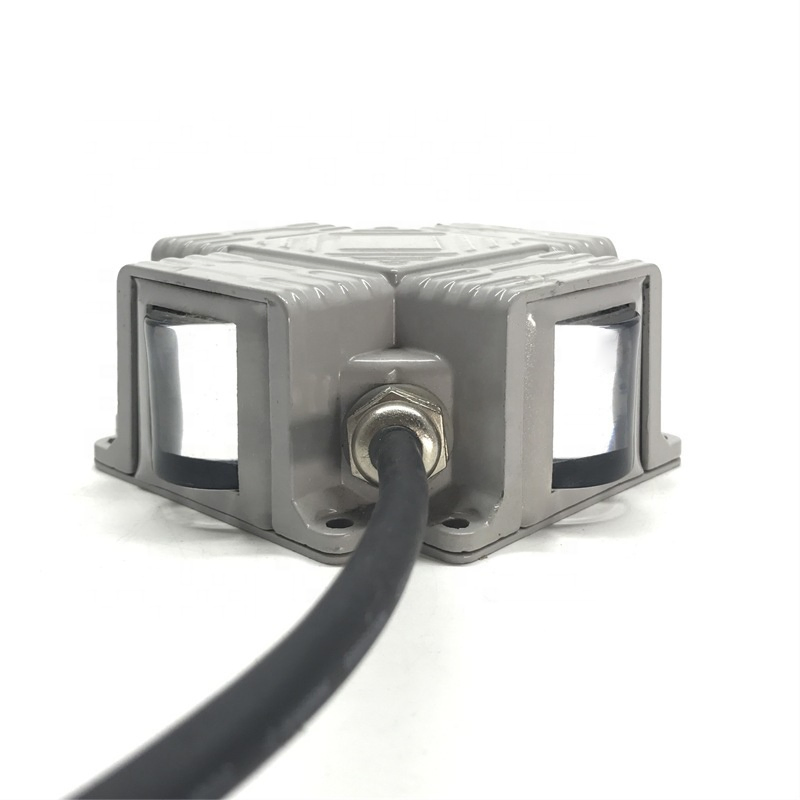 New Landscape Lighting AC85-265V Facade Building 8W Square Outdoor Cross Star Lights LED Wall Light