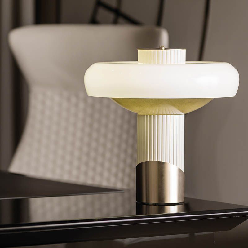 Minimalist Luxury Glass Table Lamp