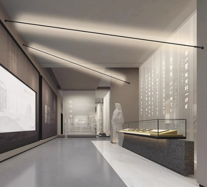 Custom Length LED Skyline Linear Light Two Sources SMD/COB Cuttable Decorative Light