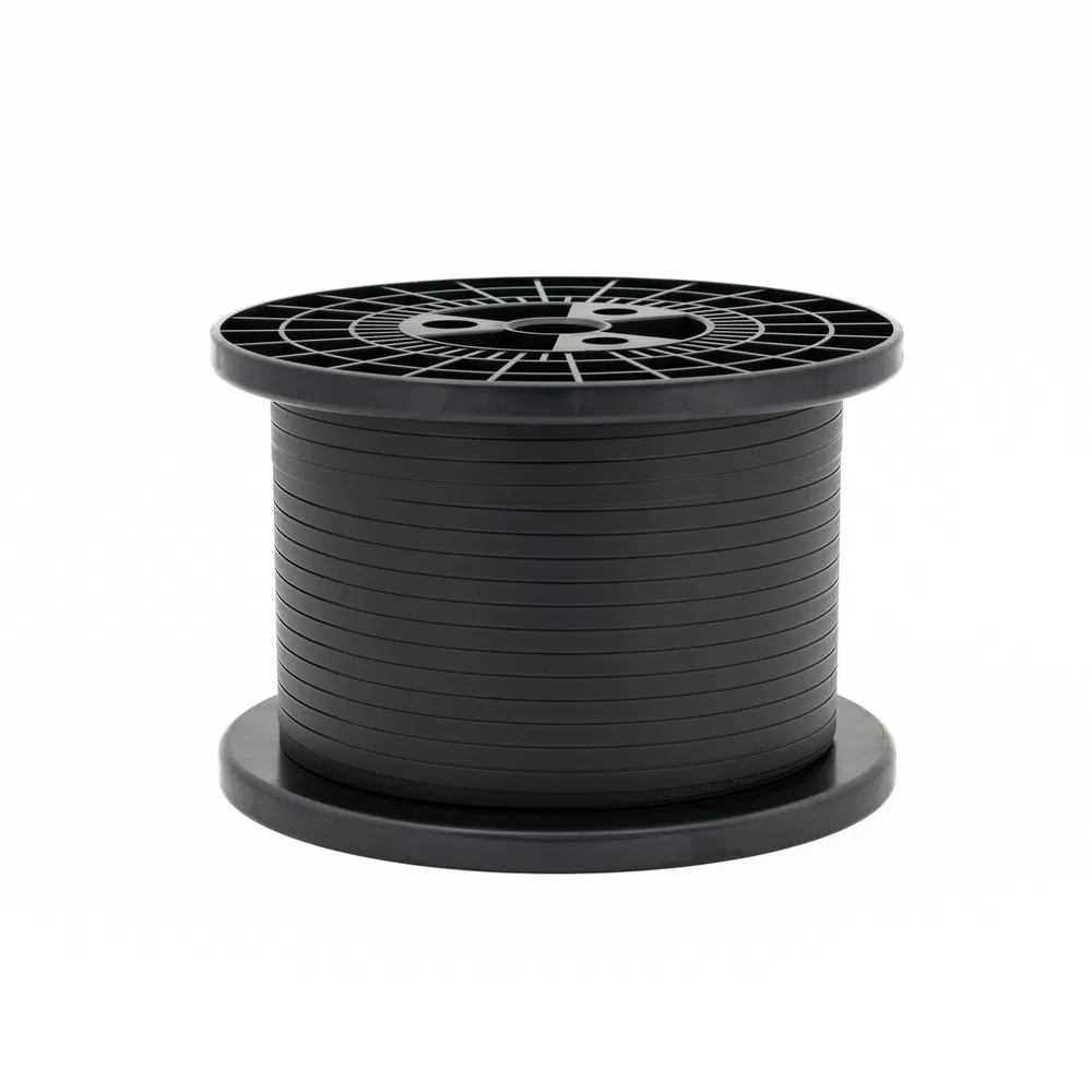 Extra-Long Black Busbar Photovoltaic Tin-Coated Ribbons for Urban Art Installations