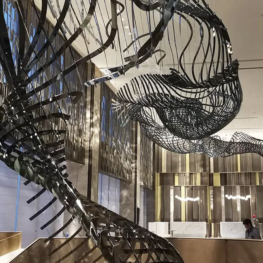 Hilton Chongqing Liangjiang New Area Hi-Tech Hotel-Art Chandelier