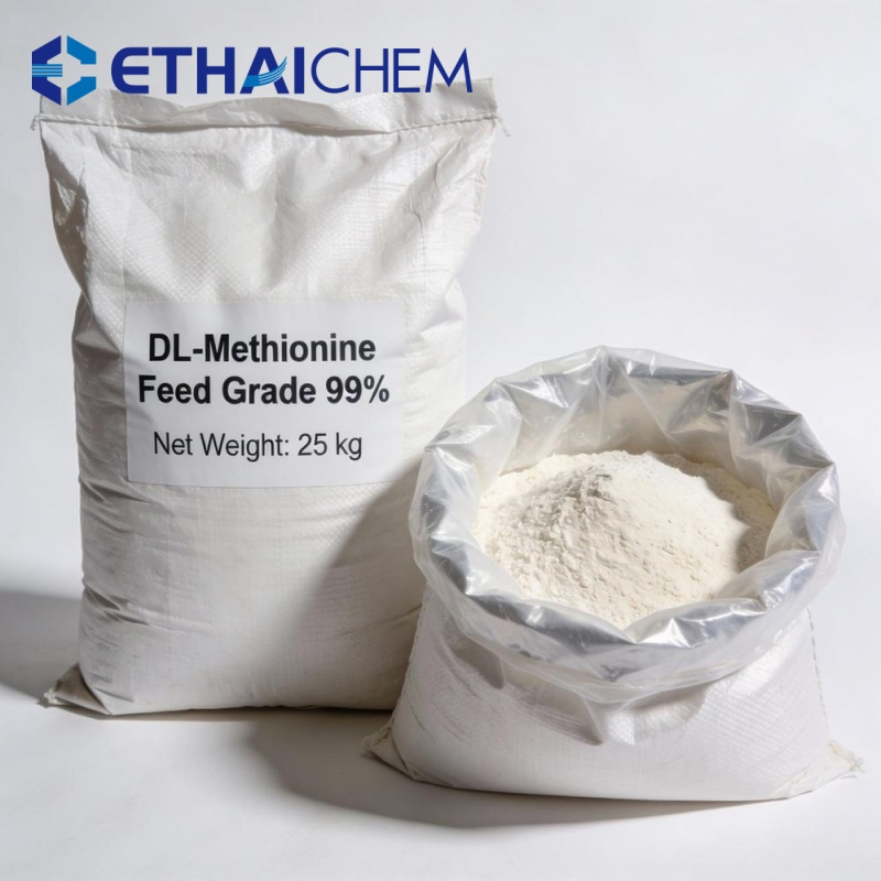 Dl-Methionine Feed Grade Dl-Methionine 99% Animal Nutrition Feed Addittives Dl Methionine Powder