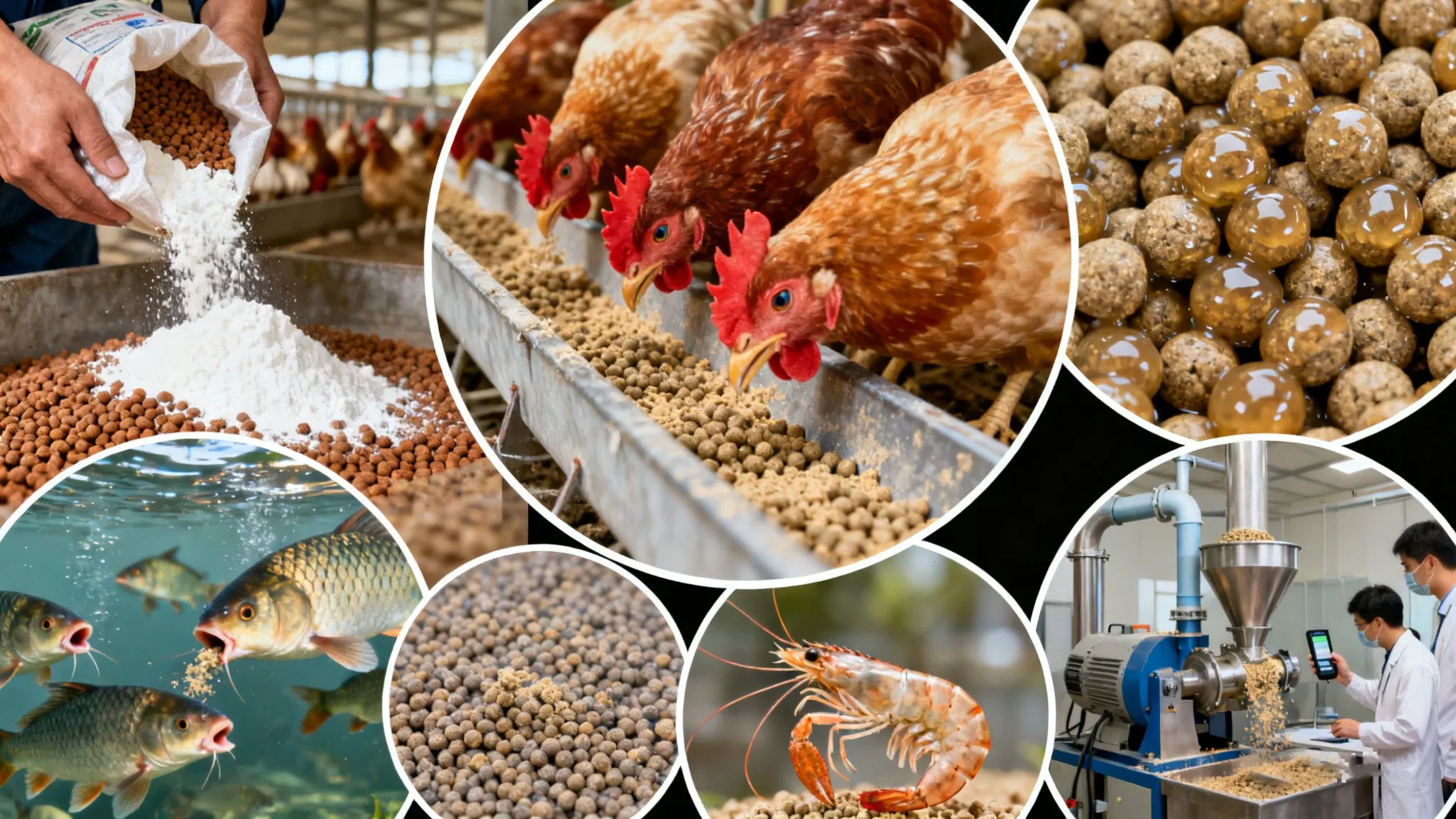Bulk Allicin Feed Additive Antibacterial Growth Promoter for Poultry Livestock Aquaculture Farming