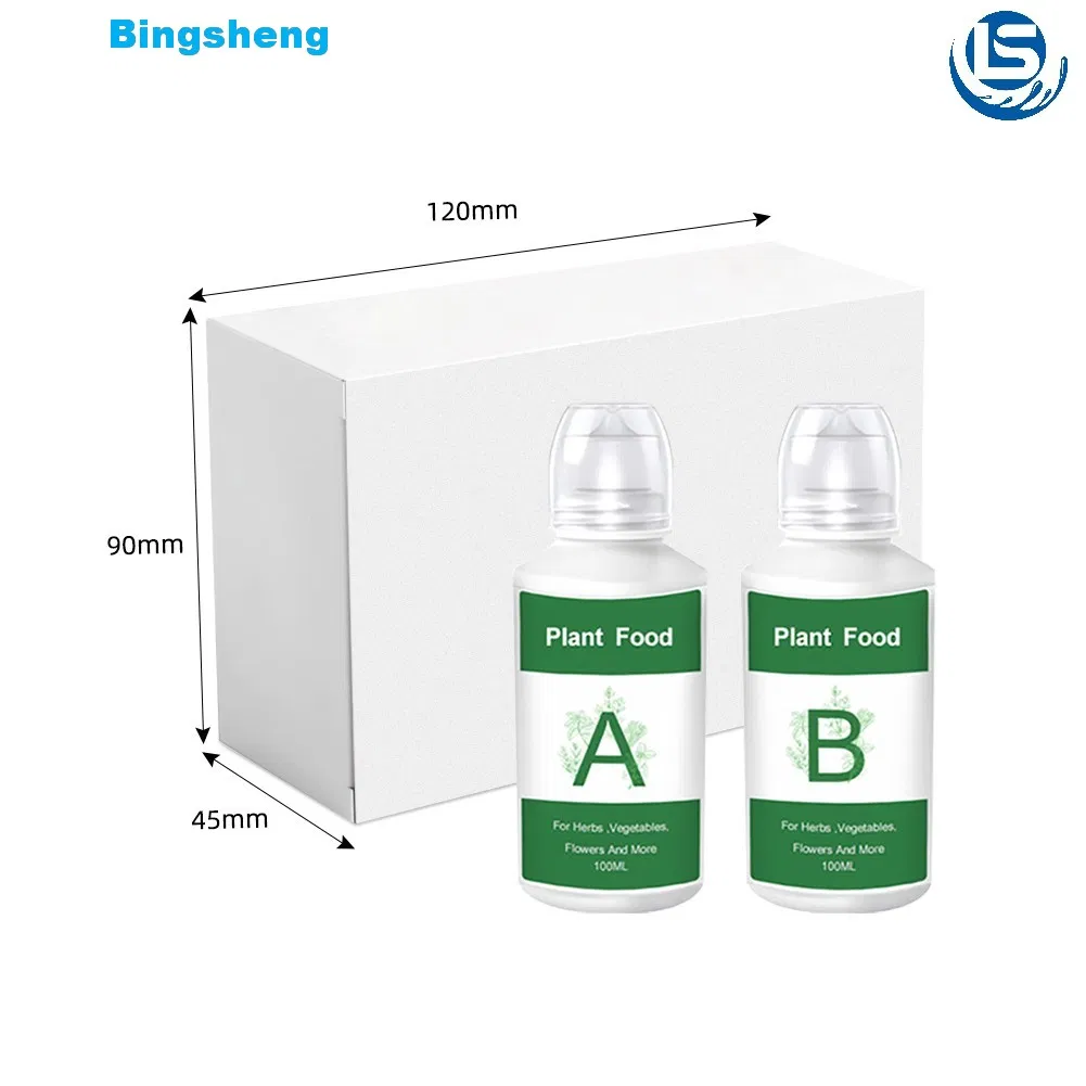 Premium Hydroponic Nutrient Solution by Bingsheng in Eco-Friendly Carton