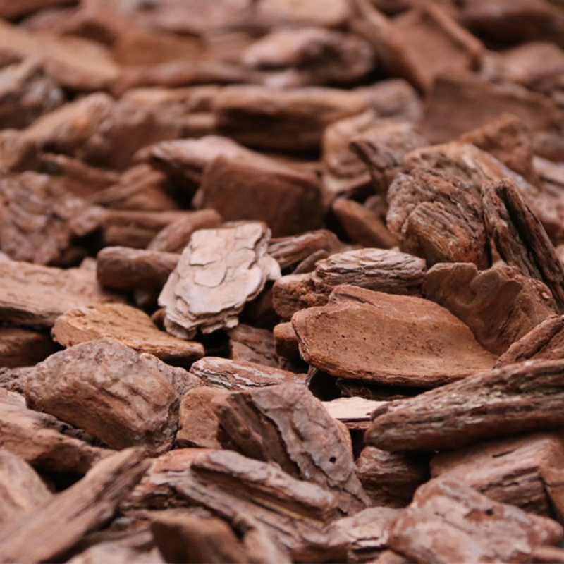 Composted Pine Bark Nuggets, Organic Soil Conditioner for Orchids