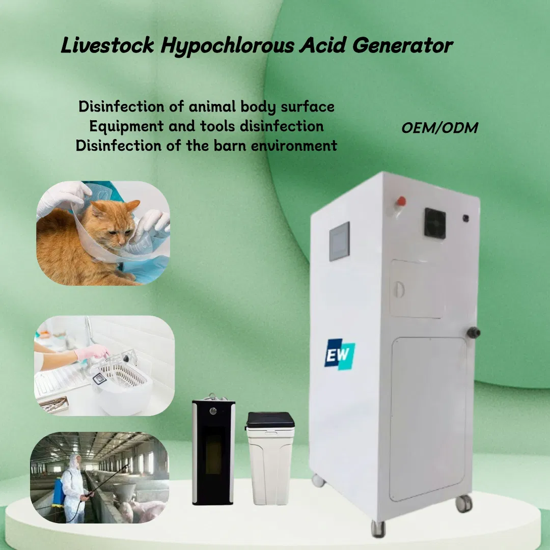 Instruments Washing and Disinfection Livestock Hypochlorous Acid Generator