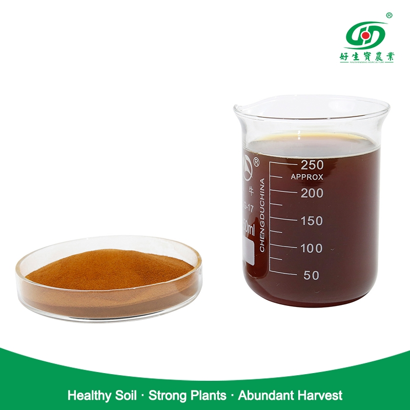 Fulvic Acid Organic Certificed Soil Conditioner From Molasses Source