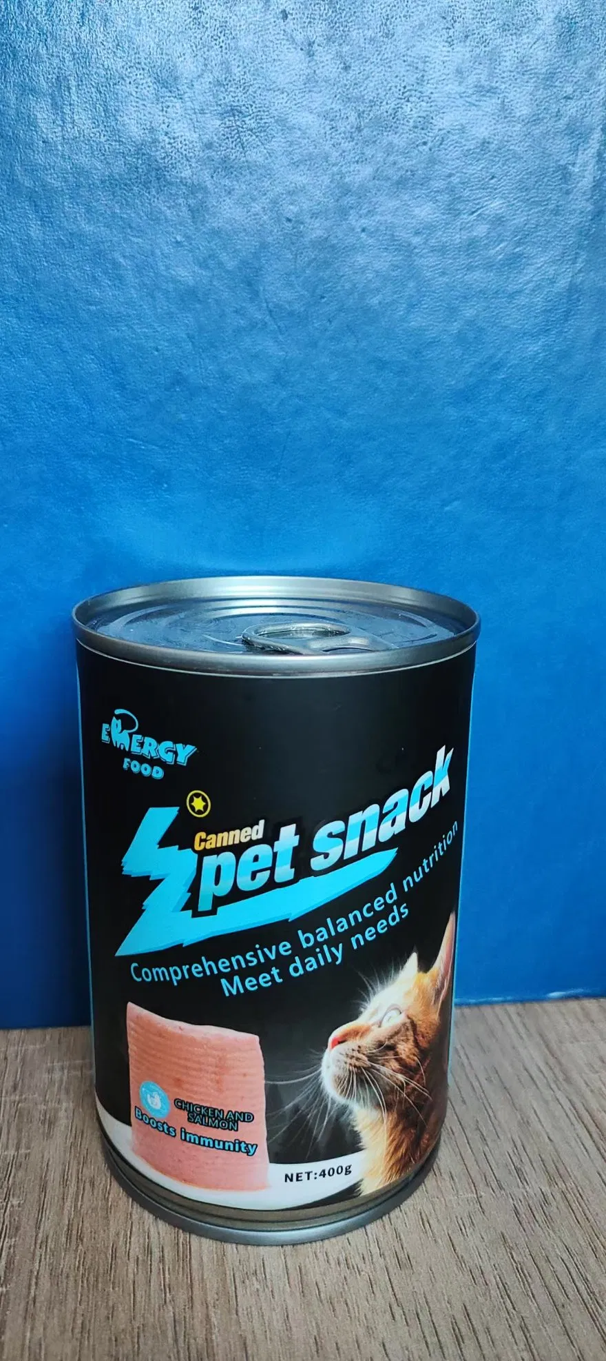 Premium Balanced Nutrition Canned Snack Food for Cats