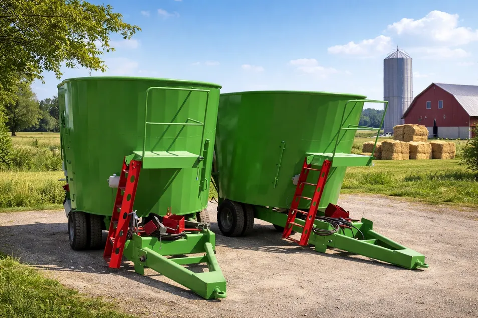 Vertical TMR Feed Mixer