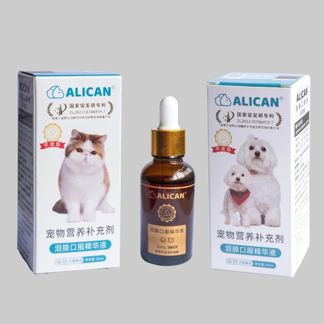 Patented Pet Tear Stain Removal Nutrition for Dogs and Cats