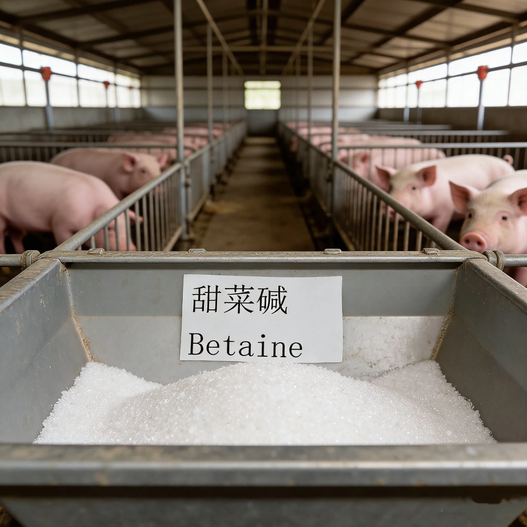 Betaine Anhydrous Feed Additive for Poultry, Pig and Aquaculture Nutrition