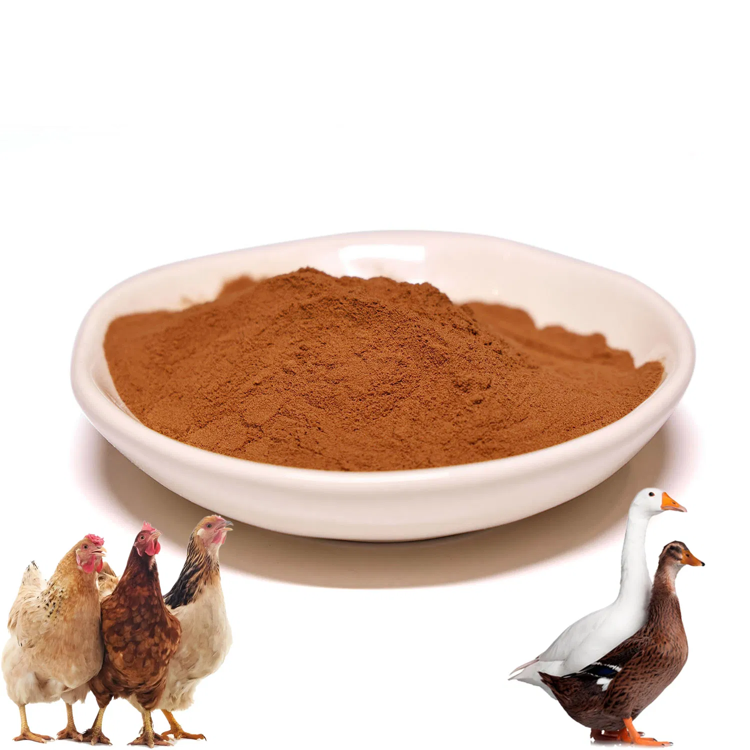 Feed Additive for Livestock, Poultry &amp; Aquaculture Eucommia Ulmoides Extract