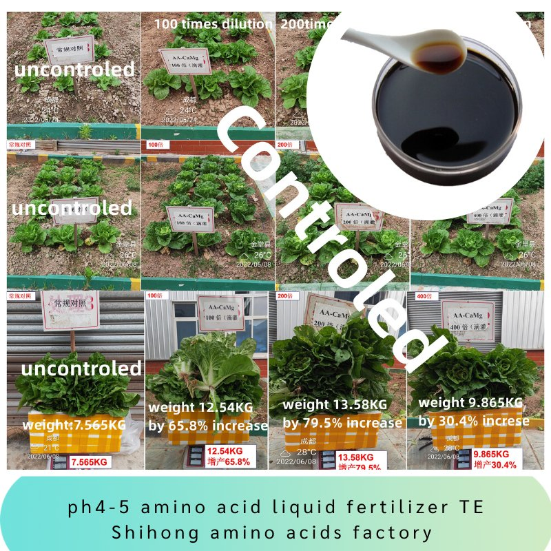 pH 4-5 Amino Acid Chelated Micronutrients Fe Zn B Mn Cu Mo Organic Liquid Fertilizer