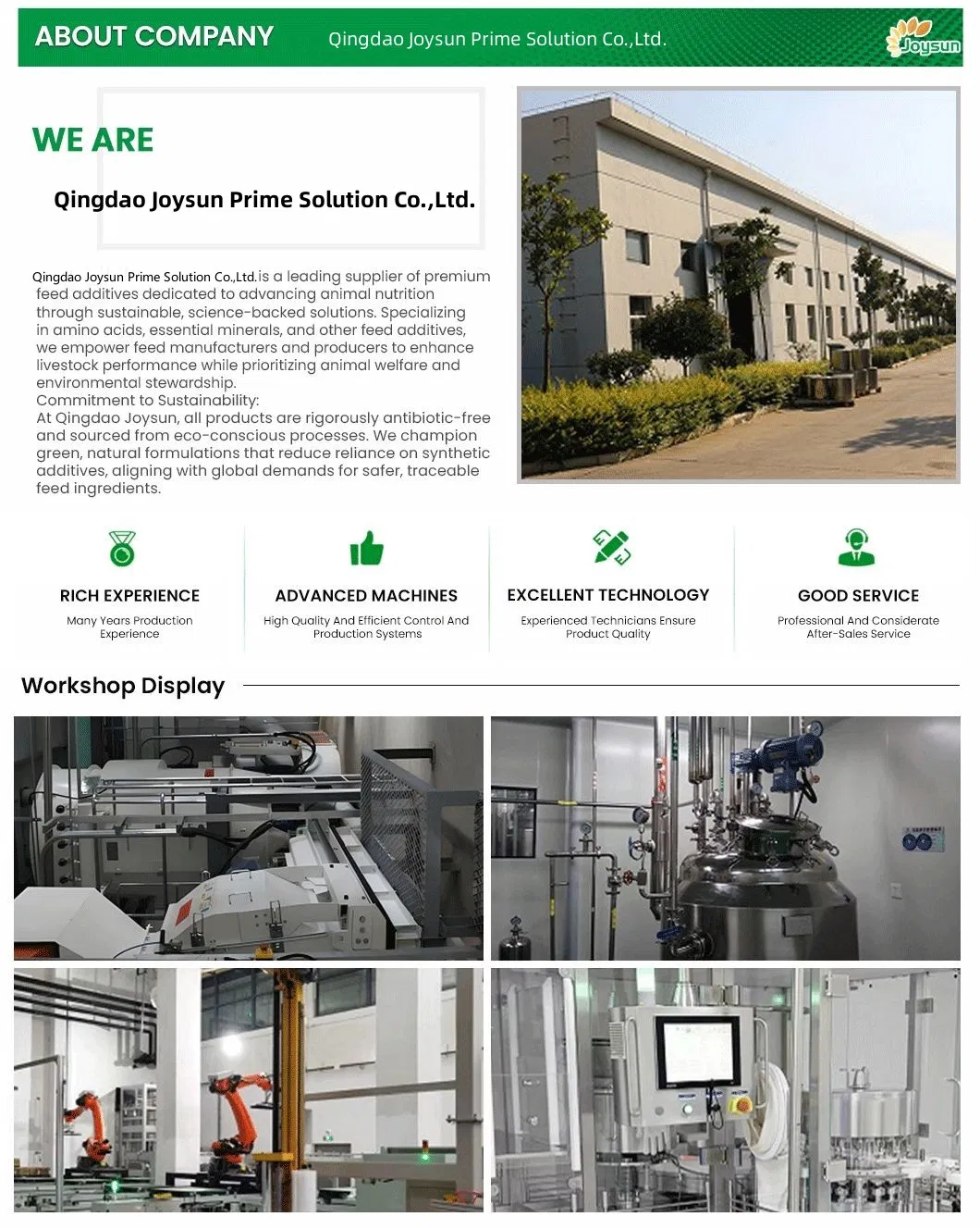 L-Lysine Sulfate Production