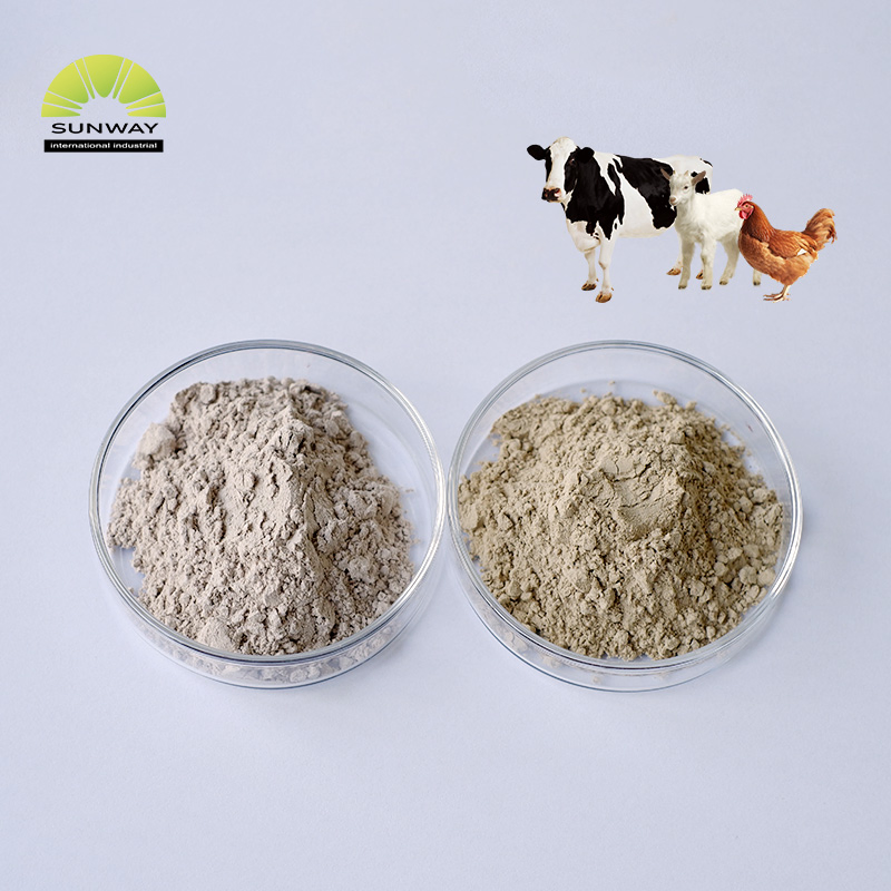Sunway High Purity Montmorillonite Powder Toxin Binder for Poultry Ruminants